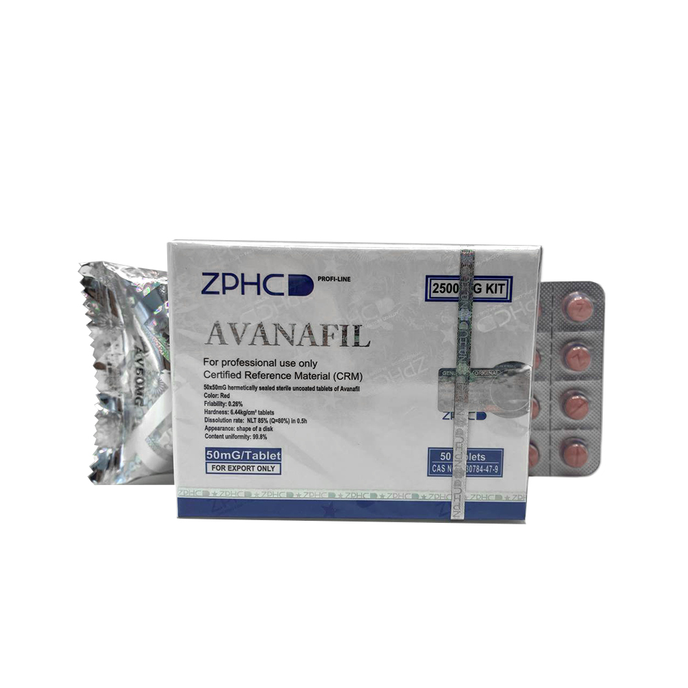 Avanafil ZPHC — 50 × 50 mg tablets