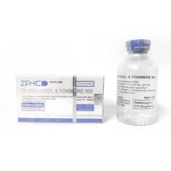 Clenbuterol & Yohimbine Mix — ZPHC (40 mL Multidose Vial, 5440 mcg/mL)