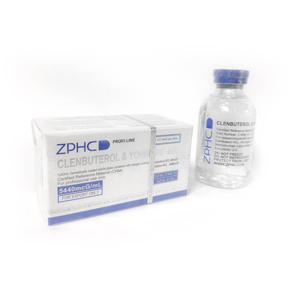 Clenbuterol & Yohimbine Mix — ZPHC (40 mL Multidose Vial, 5440 mcg/mL) - Image 4