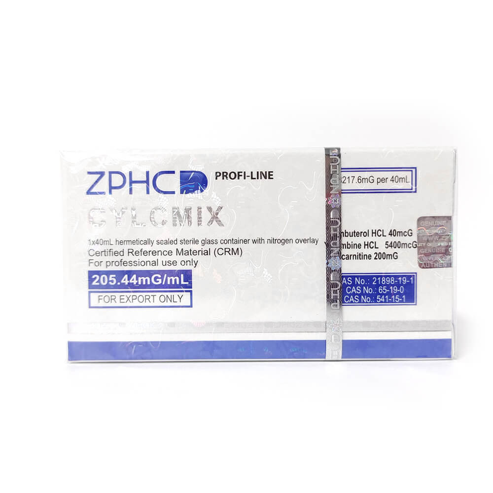 CYCL MIX ZPHC – (40 mL, 205.44 mg/mL) - Image 3