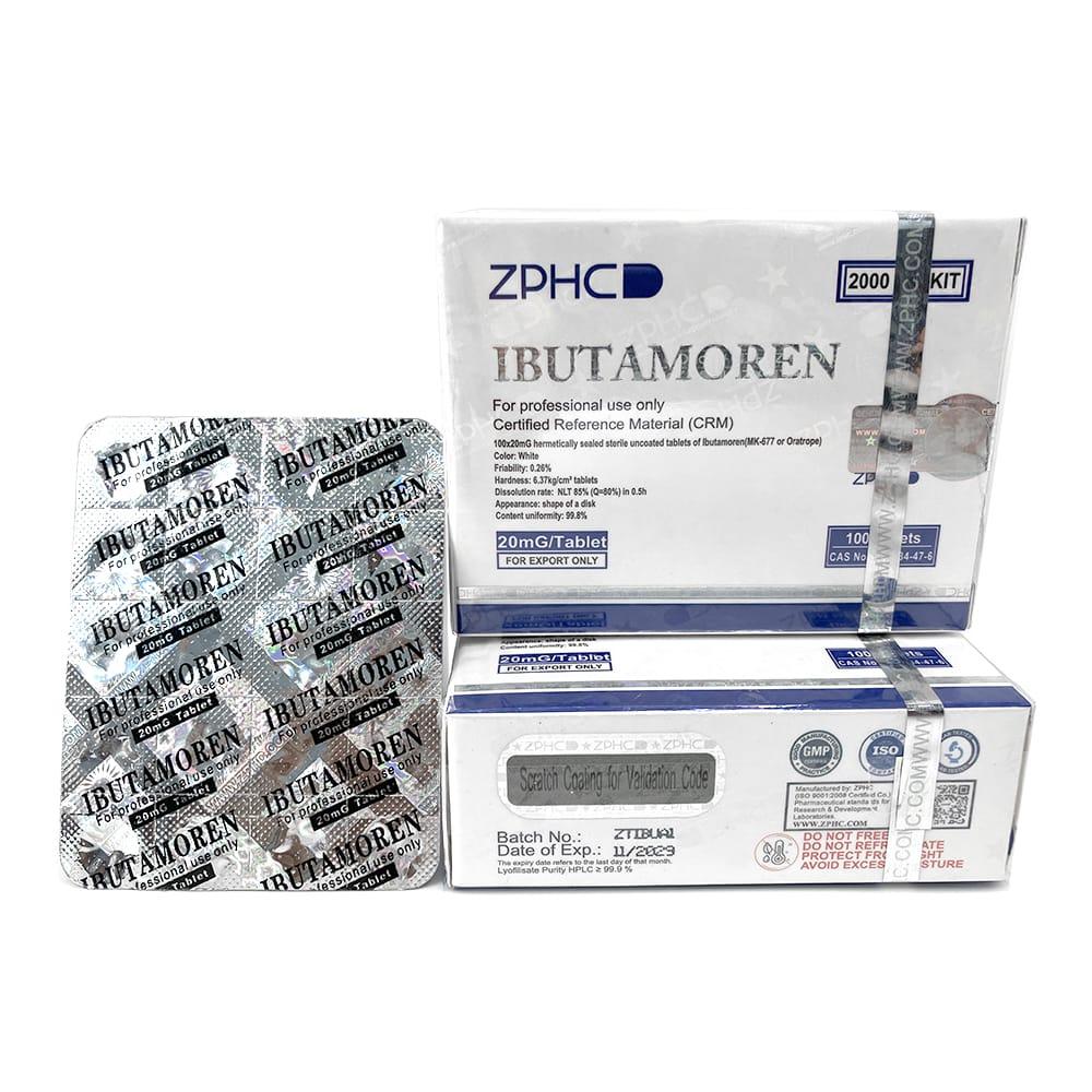 Ibutamoren (MK-677) ZPHC — 20 mg (100 tablets × 20 mg) - Image 2