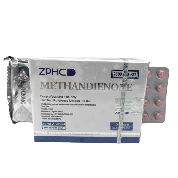 Methandienone (Dianabol) ZPHC — 20 mg (100 tablets × 20 mg)