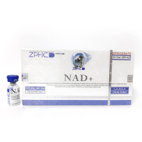 NAD+ ZPHC — 2500 mg KIT (5 vials × 500 mg)