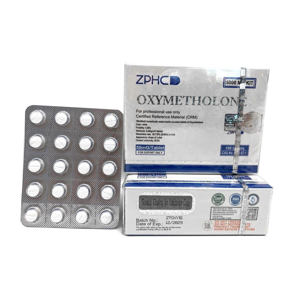 Oxymetholone ZPHC — 50 mg (100 tablets × 50 mg) - Image 2