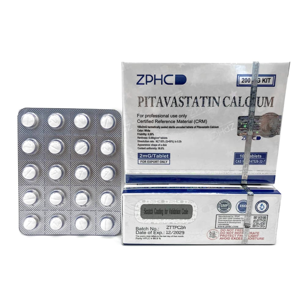 Pitavastatin Calcium ZPHC — 2 mg × 100 tablets - Image 2
