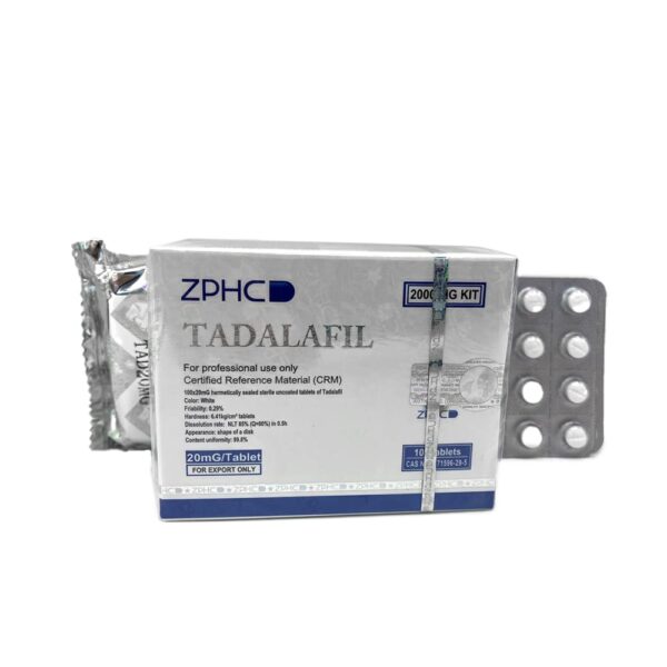 Tadalafil ZPHC — 100 × 20 mg tablets