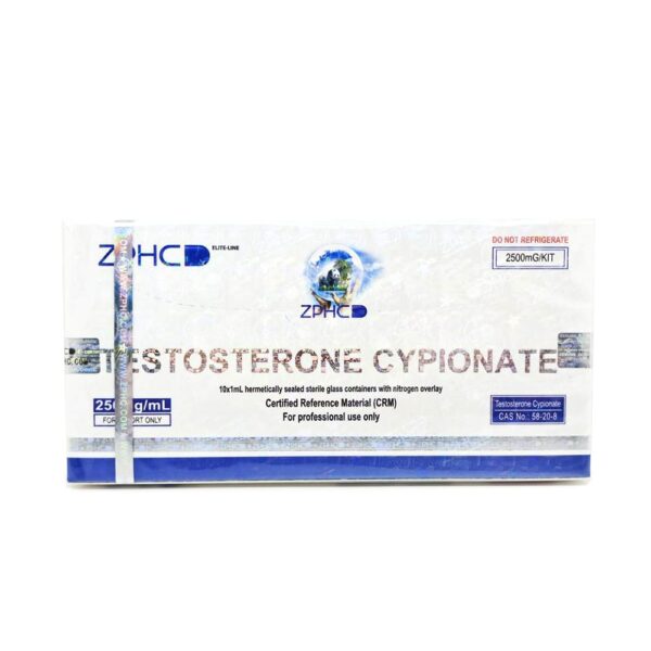 Testosterone Cypionate ZPHC — 250 mg/ml (10 ampoules × 1 ml)