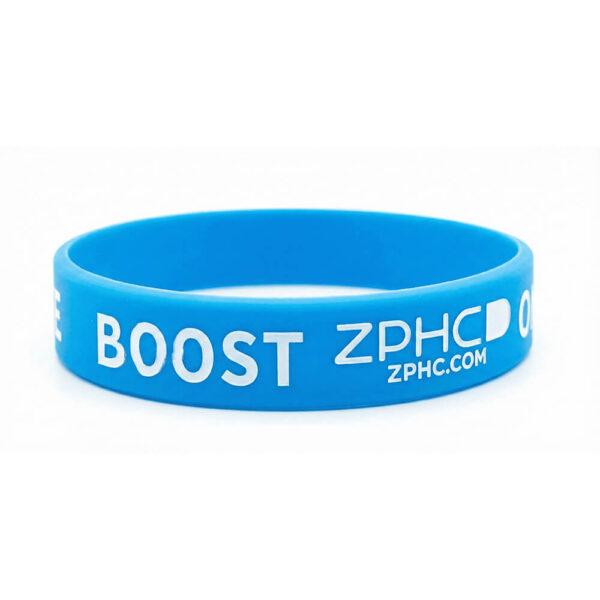 Silicone Wristband ZPHC — Performance Blue Training Gear