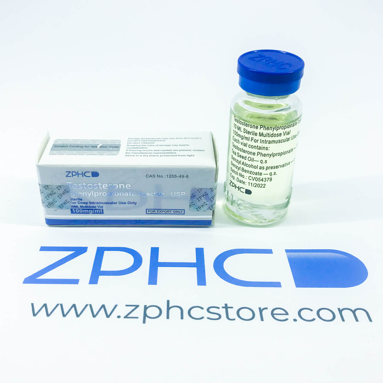 Testosterone Phenylpropionate ZPHC — 100 mg/ml (10 ml) - Image 2