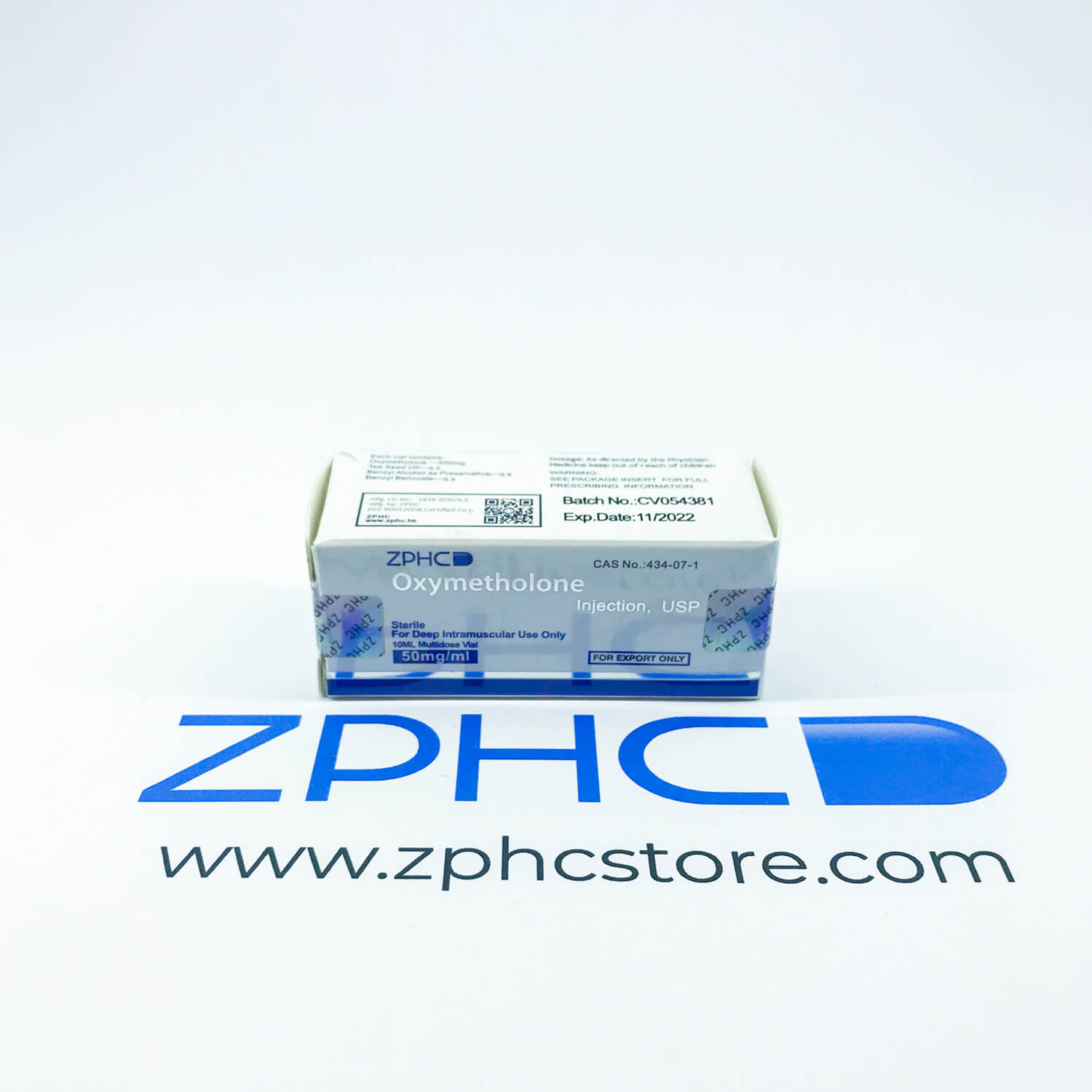 Oxymetholone Injectable 50mg/ml ZPHC - Image 2