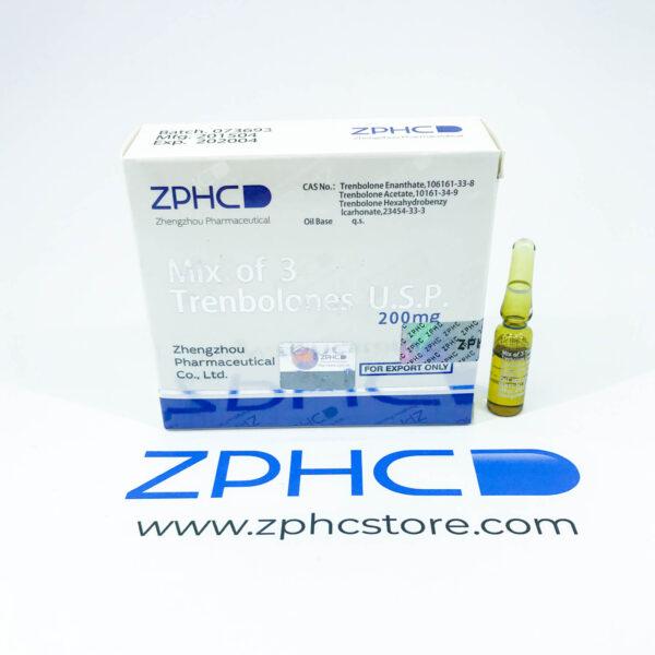 Mix of 3 Trenbolones (Tri-Tren) ZPHC — 200 mg/ml (10 ampoules × 1 ml, 2 000 mg total)