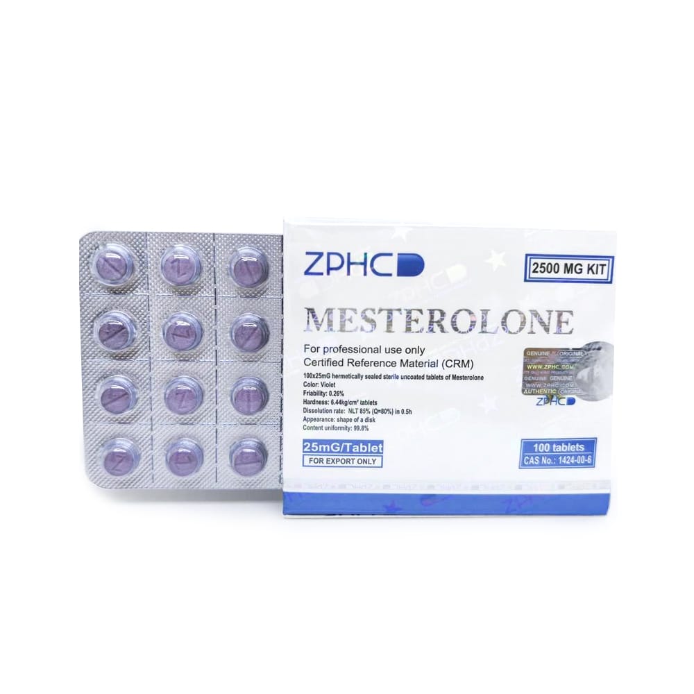 Mesterolone (Proviron) ZPHC — 25 mg (100 tablets)