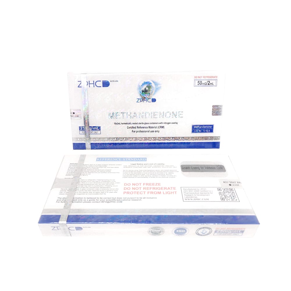 Methandienone Injectable ZPHC — 25 mg/ml (10 ampoules × 2 ml) - Image 2