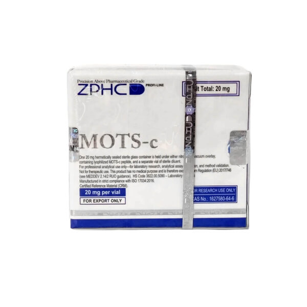 MOTS-c 20mg Kit ZPHC (Lyophilized Peptide + Bacteriostatic Water)