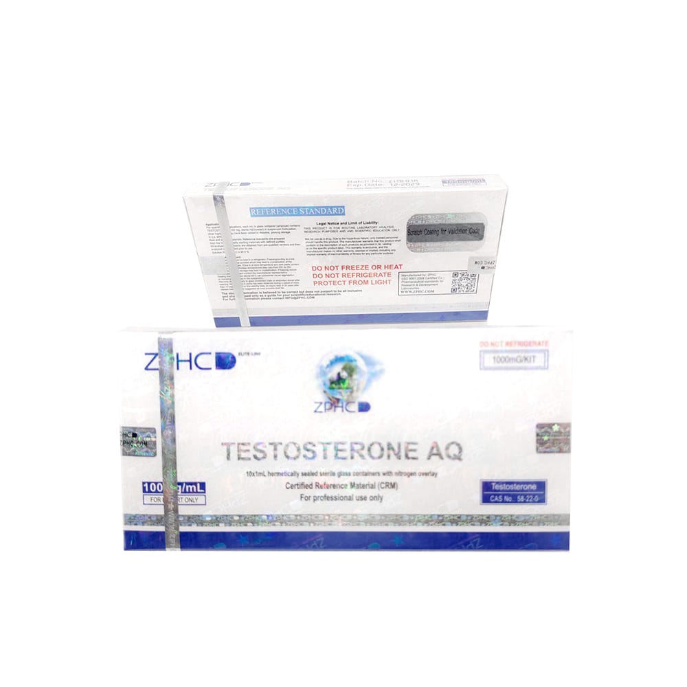 Testosterone AQ ZPHC — 100 mg/ml (10 amps × 1 ml) - Image 3