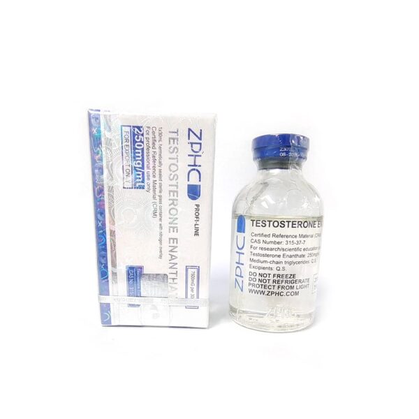 Testosterone Enanthate ZPHC — 250 mg/ml (30 ml)