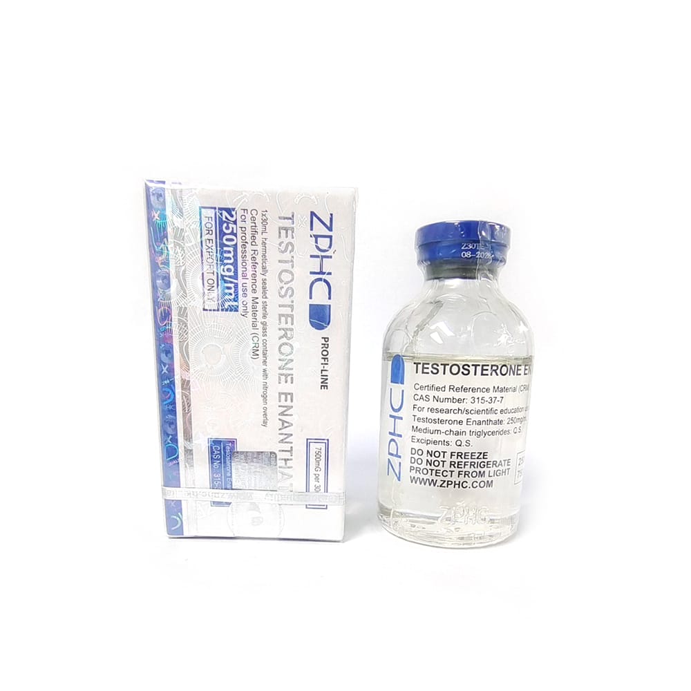 Testosterone Enanthate ZPHC — 250 mg/ml (30 ml)