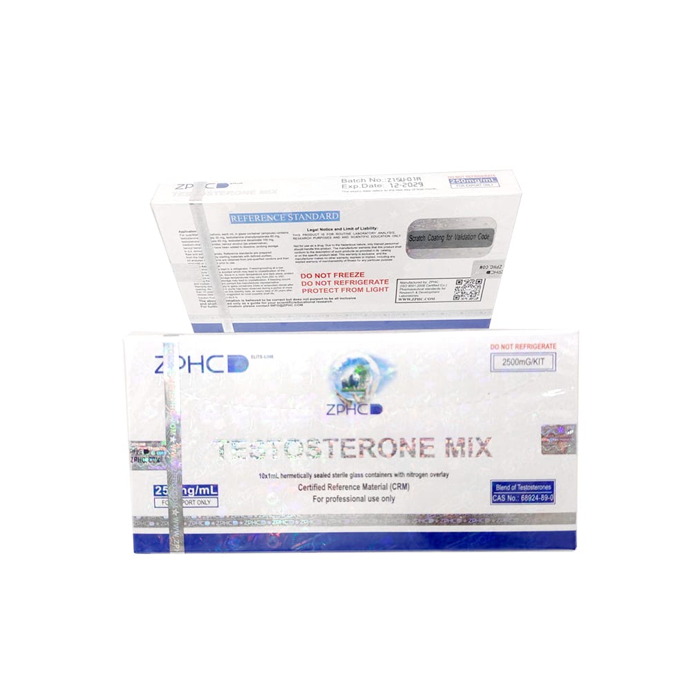 Testosterone Mix ZPHC — 250 mg/ml (10 ampoules × 1 ml) - Image 3