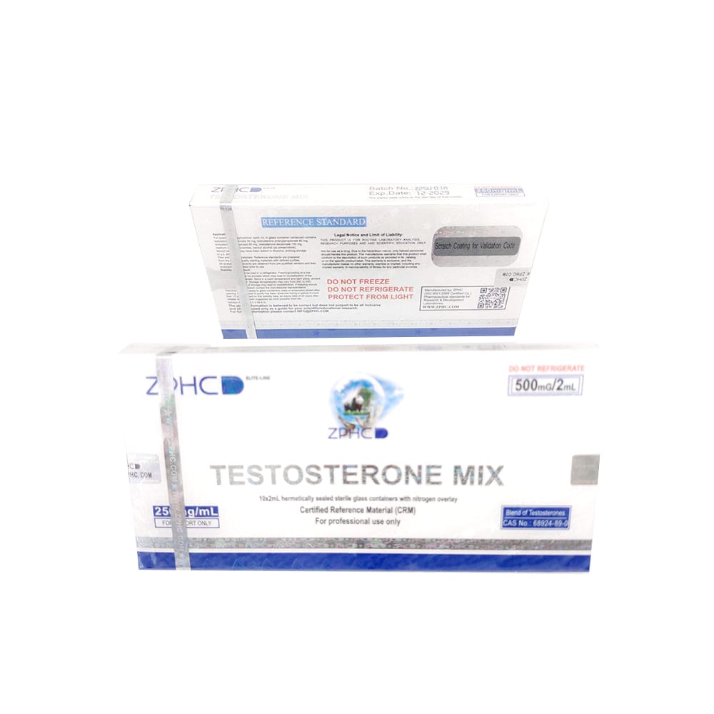 Testosterone Mix ZPHC — 250 mg/ml (10 ampoules × 2 ml) - Image 2