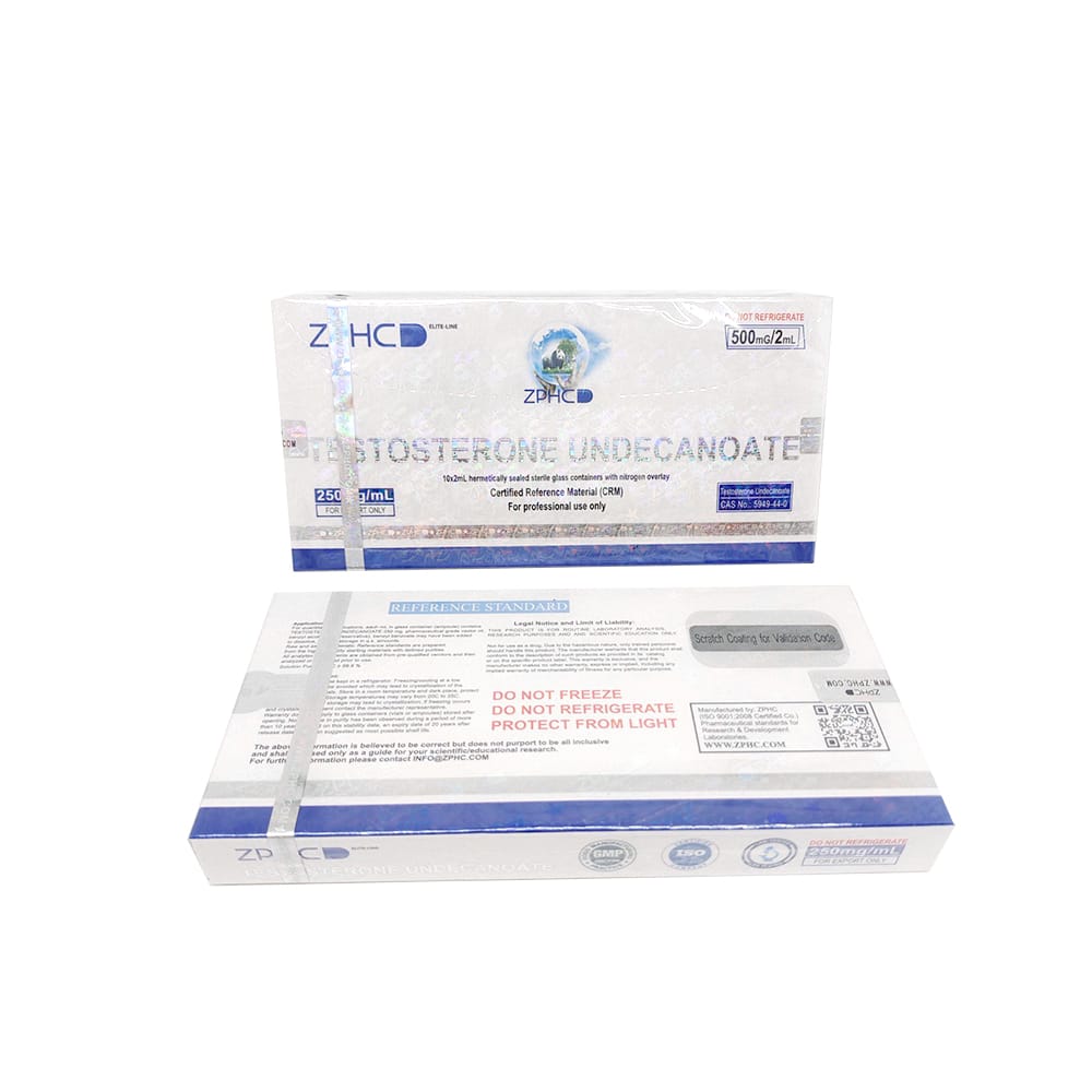Testosterone Undecanoate ZPHC — 250 mg/ml (10 ampoules × 2 ml) - Image 2