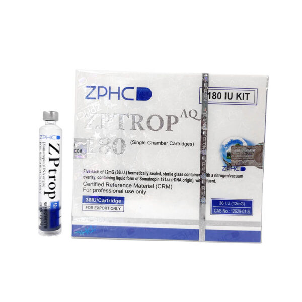 Zptrop AQ 180 IU Kit (5×36 IU Cartridges for Multi-Use Pen)